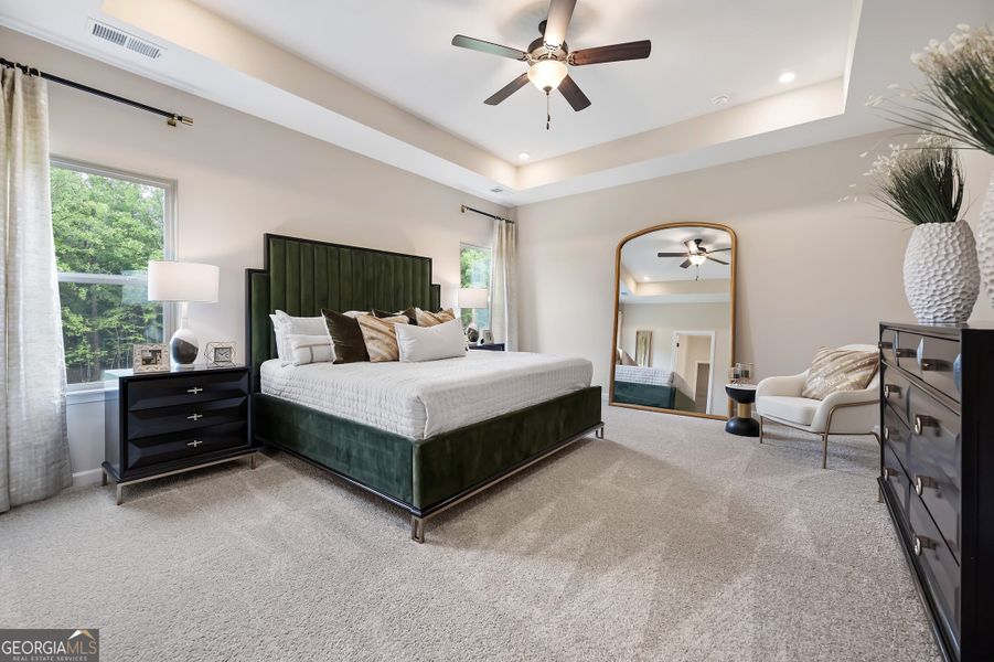 Furnished interior view inside a new home in Maddox Station, Eatonton (Image 20).