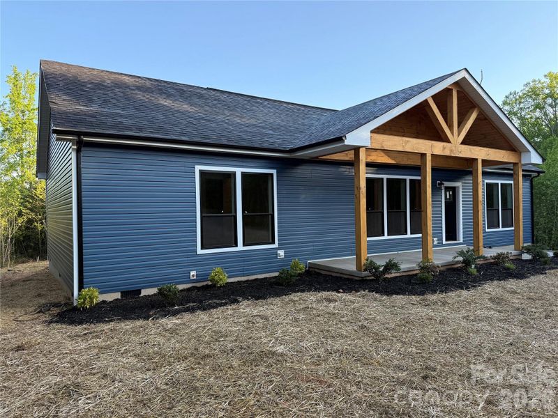 Exterior details and patio area of a home in , Morganton (Image 17).