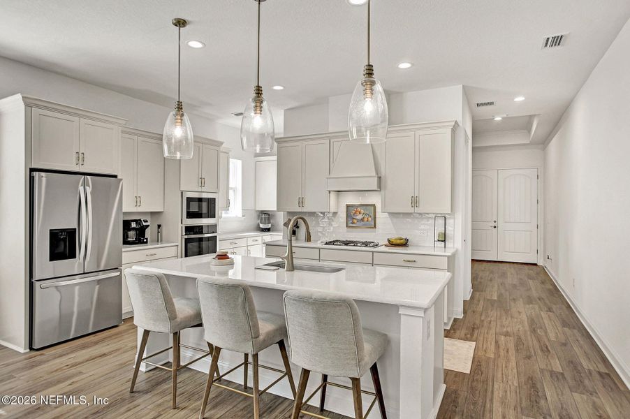 Furnished interior view inside a new home in , Jacksonville (Image 5).