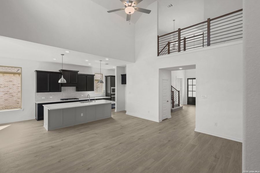 Furnished interior view inside a new home in Buffalo Crossing, Cibolo (Image 8).