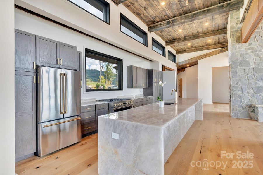 Exterior details and patio area of a home in , Banner Elk (Image 4).