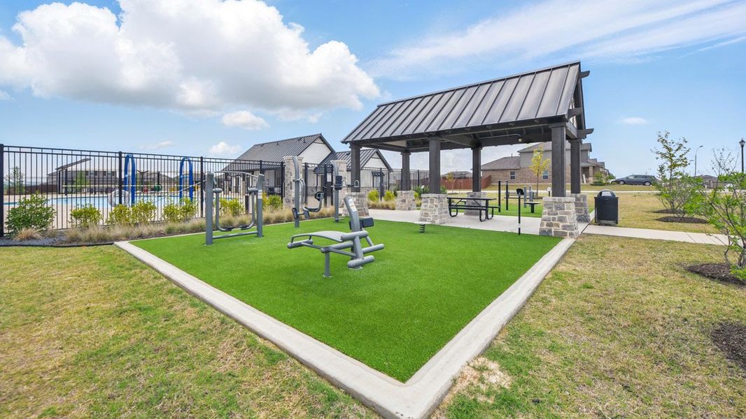 Community amenities associated with the Dallas by D.R. Horton in Springhill South, Boyd (Image 6).