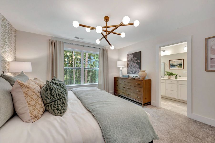 Representative furnished interior of a home built from the Hallie by Mattamy Homes in Ashmore Townes, Garner (Image 16). Representative furnished interior of a home built from the Hallie by Mattamy Homes in Ashmore Townes, Garner (Image 16).