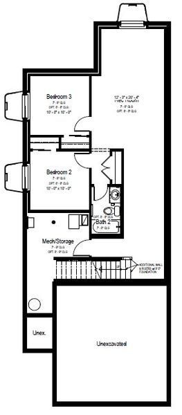 2D floor plan layout for the The Crestone by View Homes in Aspen Meadows-4, Colorado Springs, CO (Image 4). 2D floor plan layout for the The Crestone by View Homes in Aspen Meadows-4, Colorado Springs, CO (Image 4).