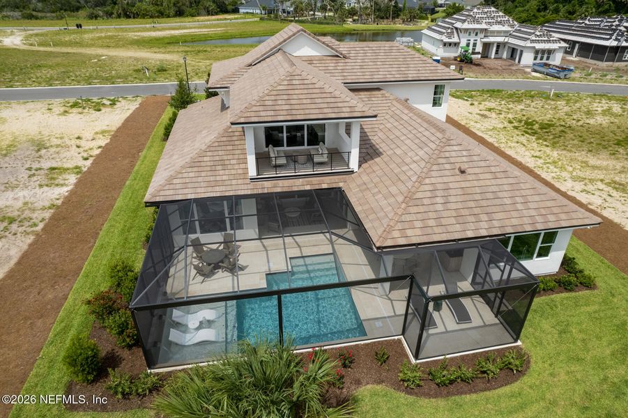 Exterior details and patio area of a home in , Ponte Vedra Beach (Image 31).