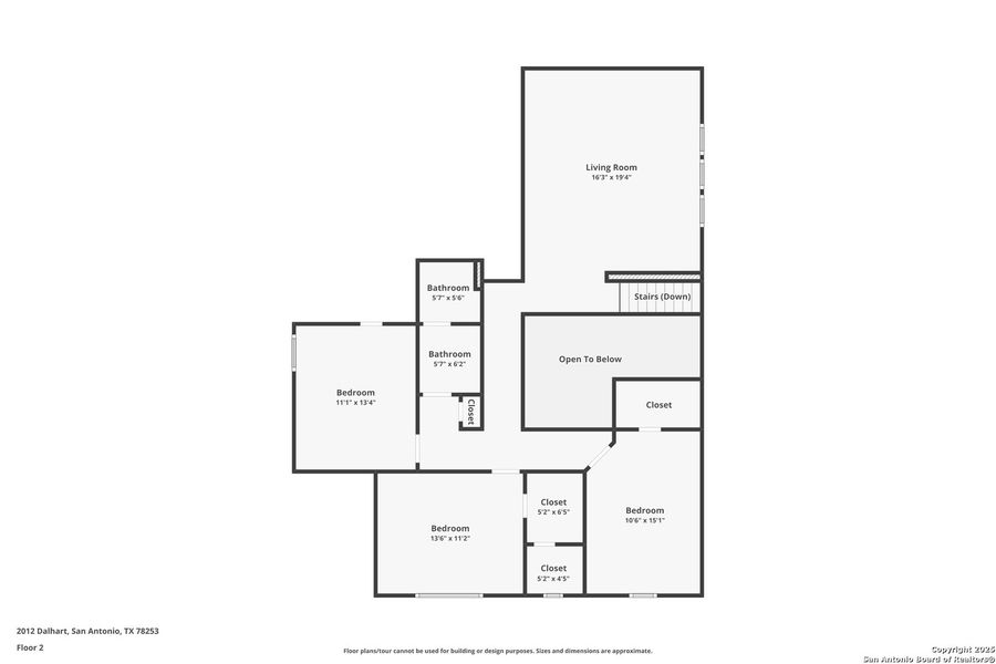 2D floor plan layout of this home in , San Antonio, TX (Image 5). 2D floor plan layout of this home in , San Antonio, TX (Image 5).
