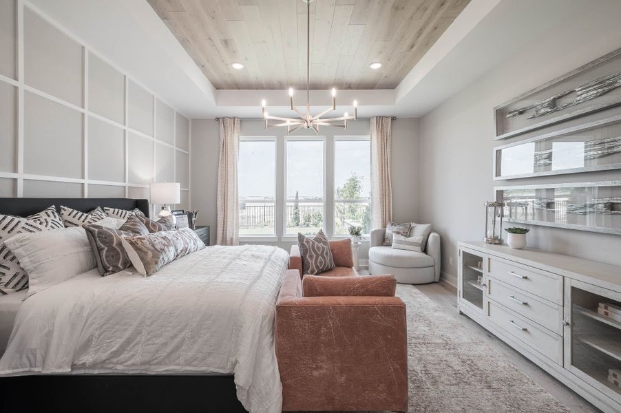 Representative furnished interior of a home built from the Casoria by Tri Pointe Homes in The Estates at James Lane, Fulshear (Image 25).