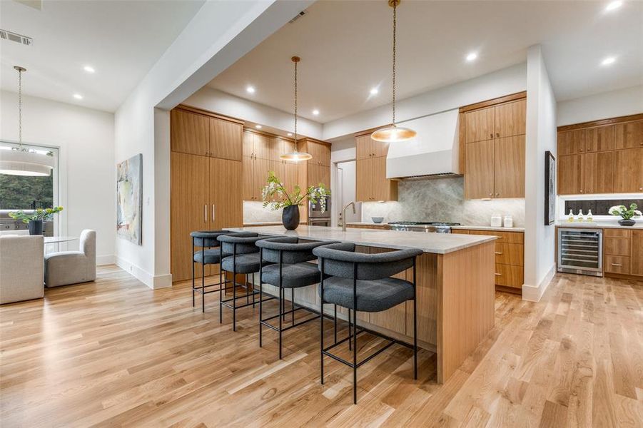 Furnished interior view inside a new home in , Dallas (Image 7).