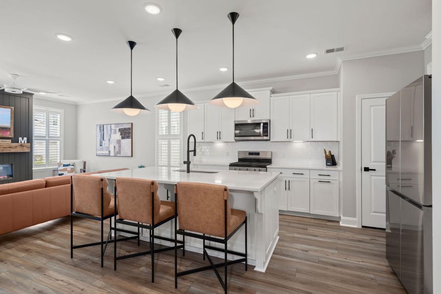 Furnished interior view inside a new home in Nexton, Summerville (Image 31). Furnished interior view inside a new home in Nexton, Summerville (Image 31).