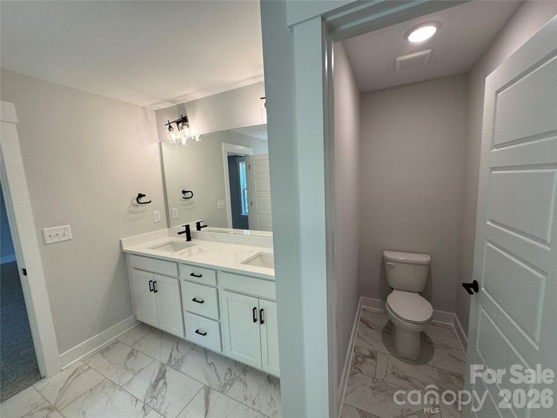 Furnished interior view inside a new home in Robinson Oaks, Gastonia (Image 10).