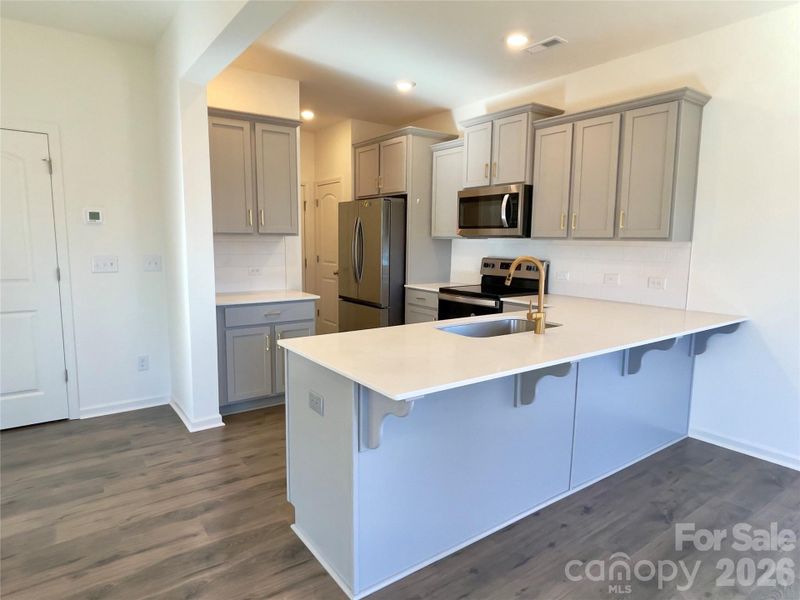 Furnished interior view inside a new home in , Peachland (Image 4).