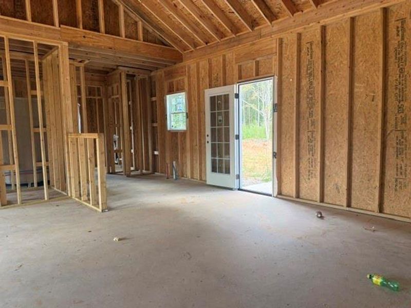 In-progress construction of a new home in , Temple, GA (Image 17).