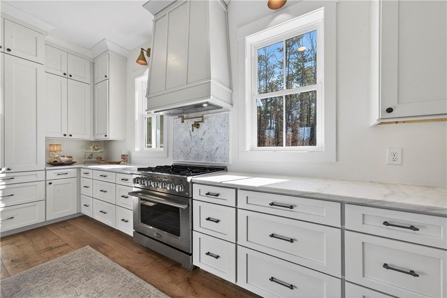 Furnished interior view inside a new home in , Eatonton (Image 7).