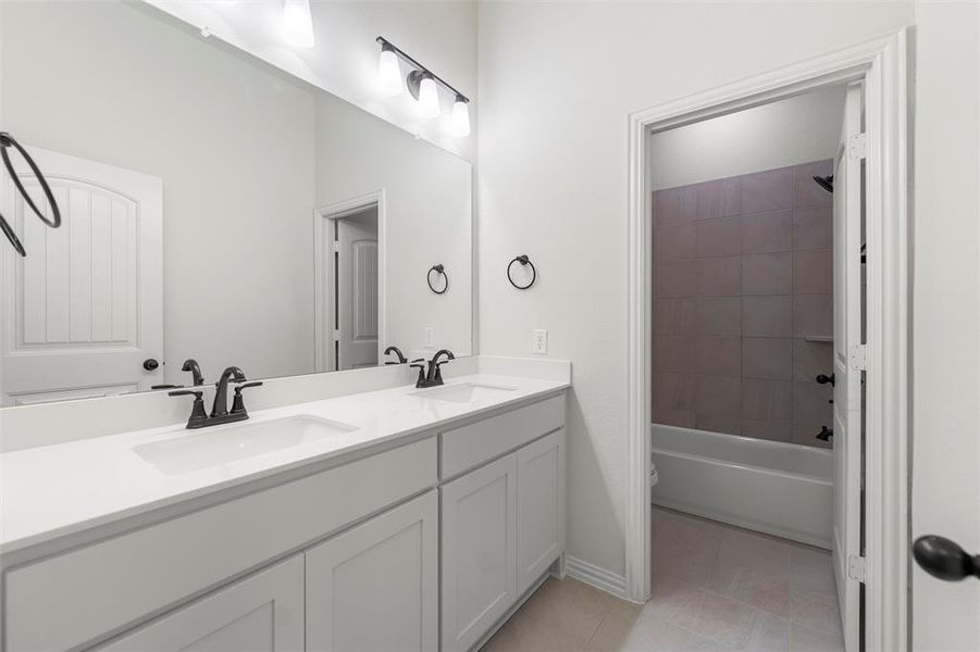 Furnished interior view inside a new home in Nash Estates, Tom Bean (Image 9). Furnished interior view inside a new home in Nash Estates, Tom Bean (Image 9).