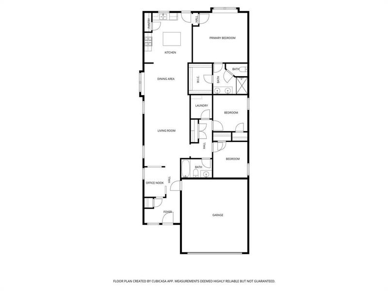 2D floor plan layout of this home in , Forney, TX (Image 4).