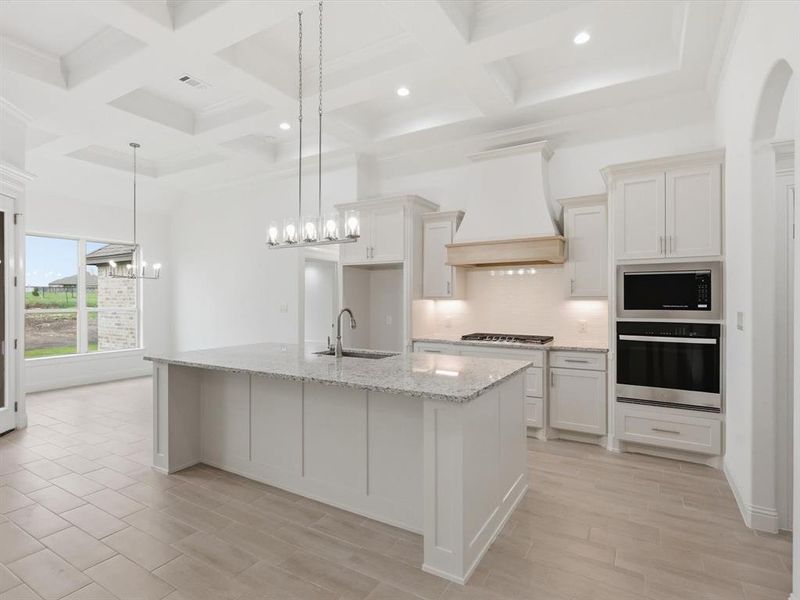Furnished interior view inside a new home in , Godley (Image 6).