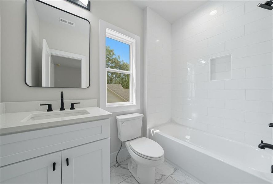 Furnished interior view inside a new home in , Dawsonville (Image 15).