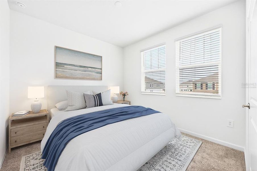 Furnished interior view inside a new home in Tohoqua, Kissimmee (Image 18).