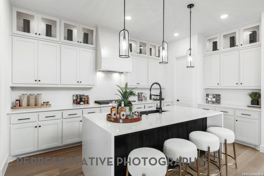 Furnished interior view inside a new home in The Ranches at Creekside, Boerne (Image 35).