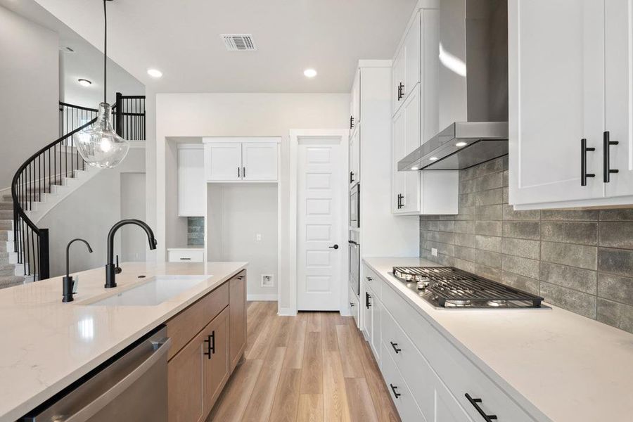 Furnished interior view inside a new home in Lagos Reserve, Manor (Image 7).