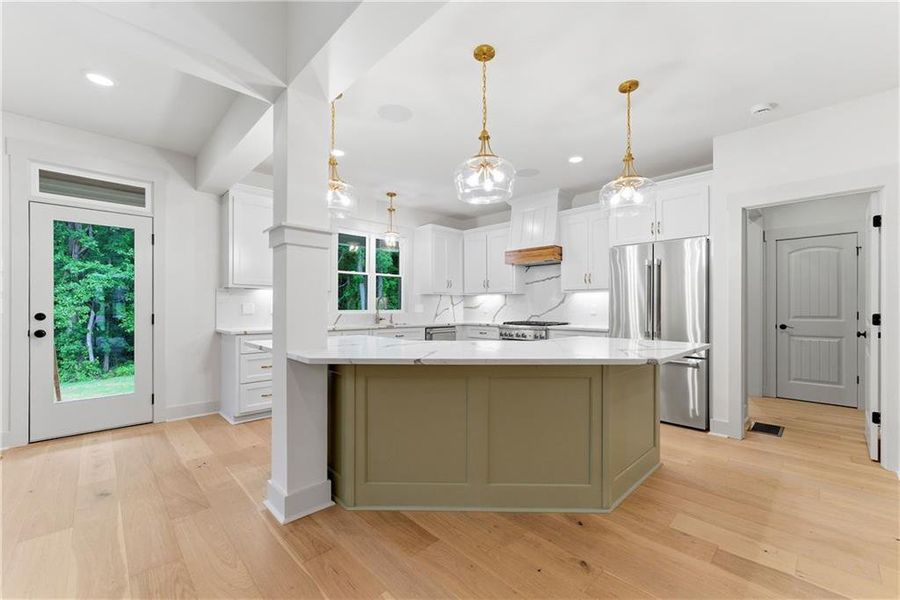 Furnished interior view inside a new home in , Canton (Image 5).