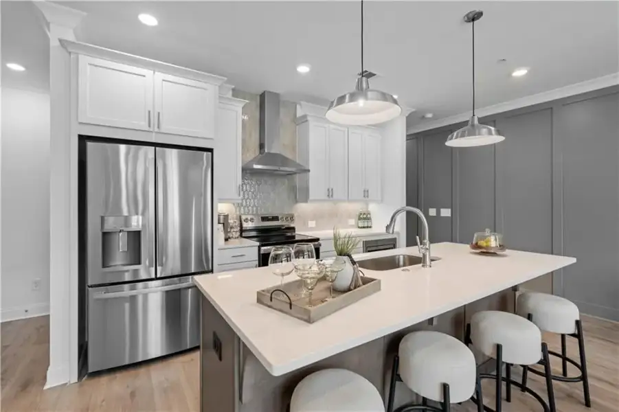Welcome home to Market Square at Sawnee Village! *Images shown are from a decorated model of the same floor plan. Design selections and color packages will vary by home.*
