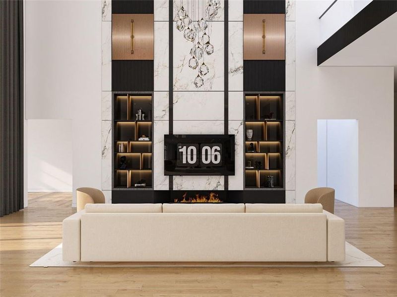 Furnished interior view inside a new home in , Alpharetta (Image 21). Furnished interior view inside a new home in , Alpharetta (Image 21).