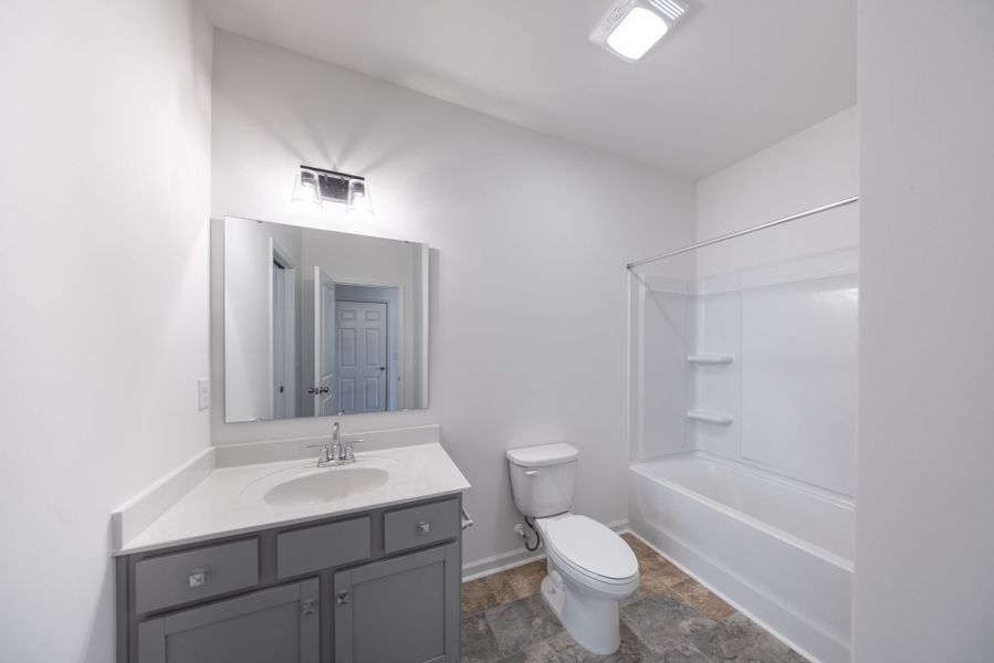 Furnished interior view inside a new home in Morrow Brook, Albemarle (Image 2). Furnished interior view inside a new home in Morrow Brook, Albemarle (Image 2).