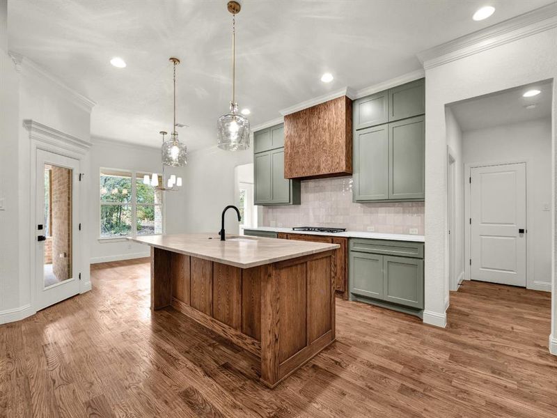 Furnished interior view inside a new home in , Weatherford (Image 13).