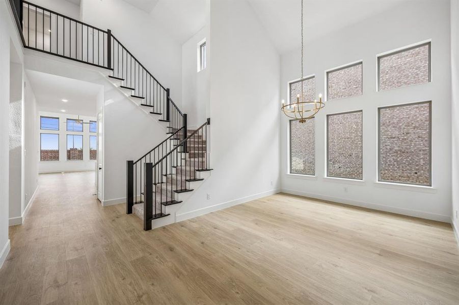 Grand dinner parties are yours to be had in this formal dining room.