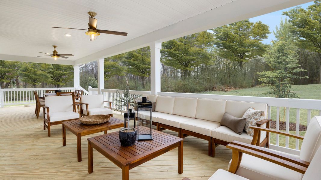 Furnished interior view inside a new home in Blake Pond, Lillington (Image 12).