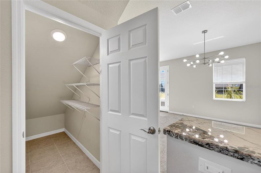 Furnished interior view inside a new home in , Davenport (Image 16).