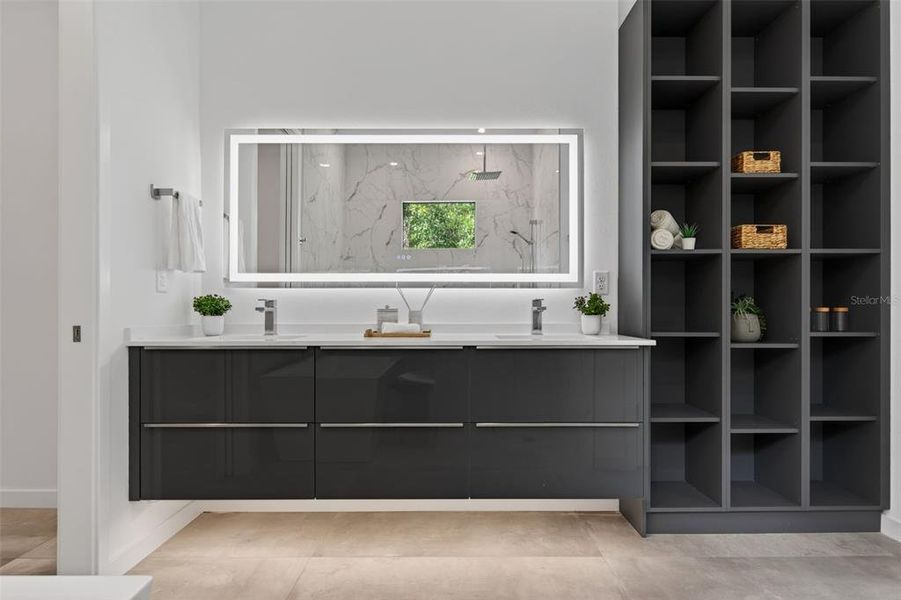 Furnished interior view inside a new home in , Sarasota (Image 33).