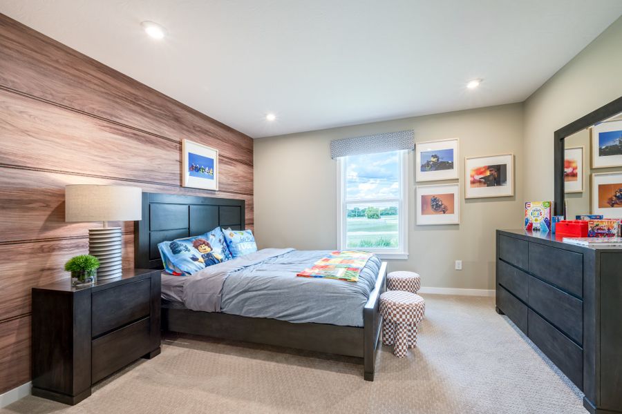 Representative furnished interior of a home built from the Yosemite by Fischer Homes in Twin Lakes, Hoschton (Image 35).