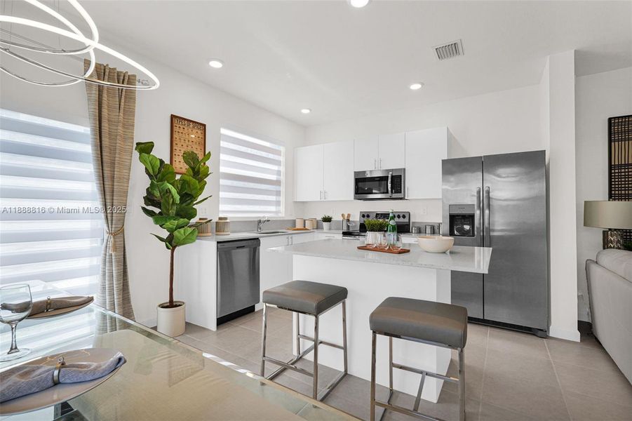 Furnished interior view inside a new home in , Homestead (Image 6).