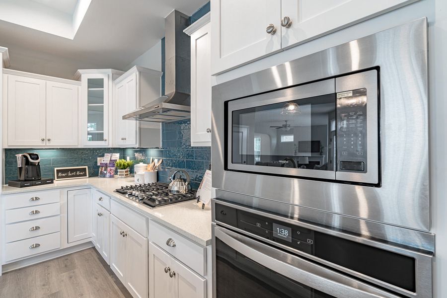 Representative furnished interior of a home built from the Palazzo by McKee Homes in The Cottages at 78 North, Sanford (Image 7).