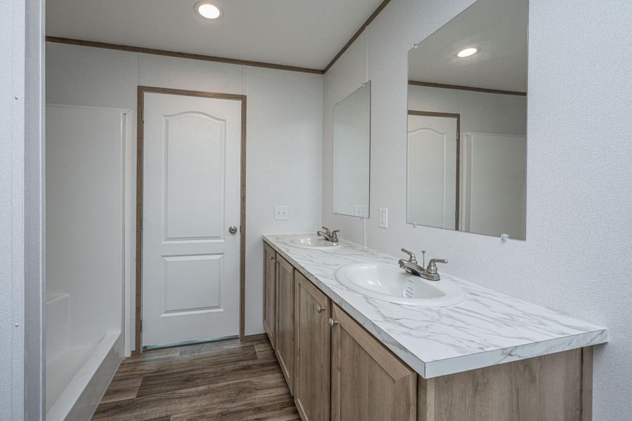 Furnished interior view inside a new home in , St. Stephen (Image 37).