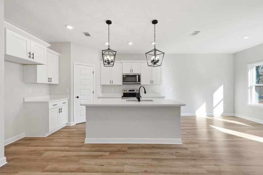 Furnished interior view inside a new home in Barton's Bend, Crestview (Image 9).