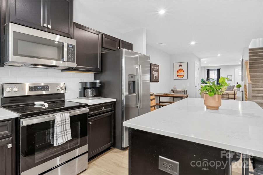 Furnished interior view inside a new home in , Troutman (Image 18).