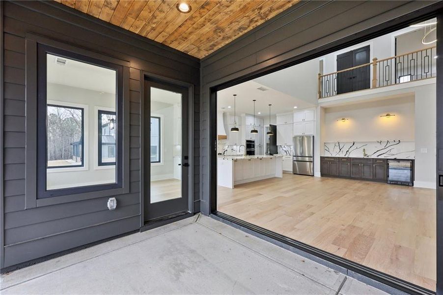 Exterior details and patio area of a home in , Auburn (Image 35).
