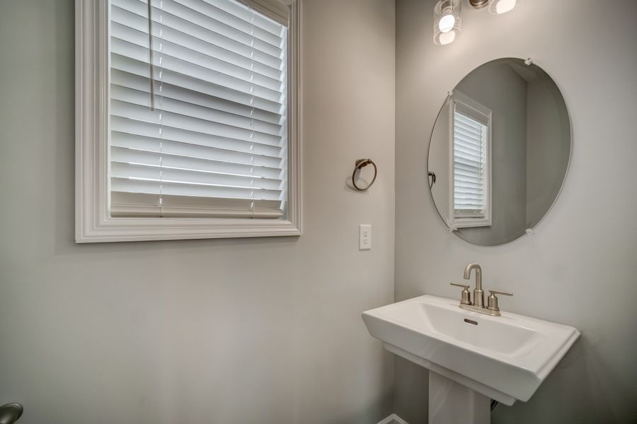 Representative furnished interior of a home built from the Draper by Parkside Builders in The Woods, Gallatin (Image 11).