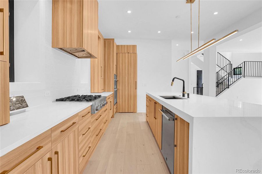 Furnished interior view inside a new home in , Denver (Image 17).