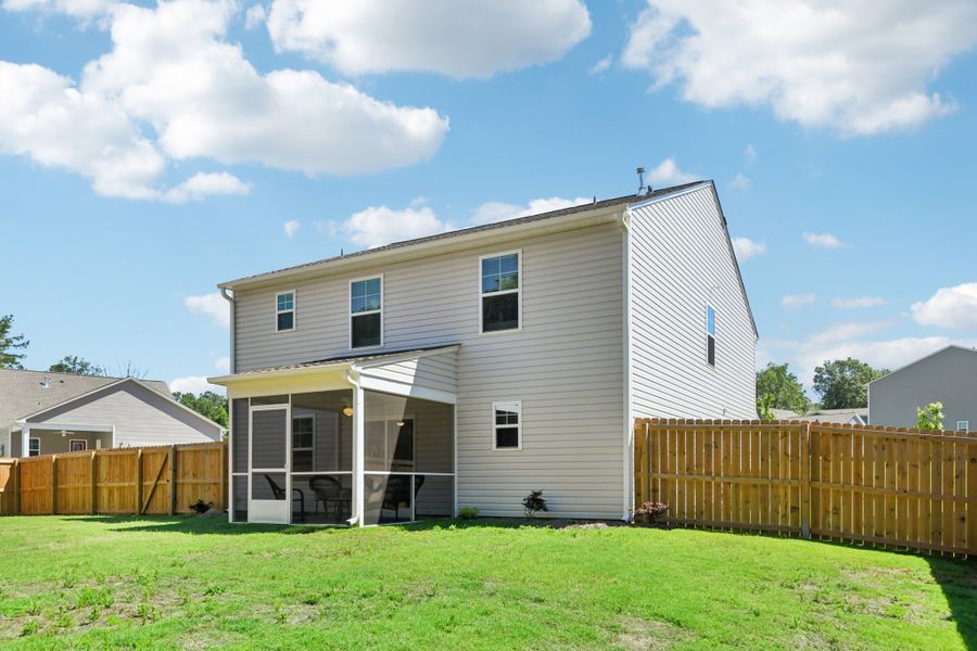 Representative exterior photo of a completed home built from the Benjamin by Great Southern Homes in Canopy Of Oaks, Sumter, SC (Image 33).
