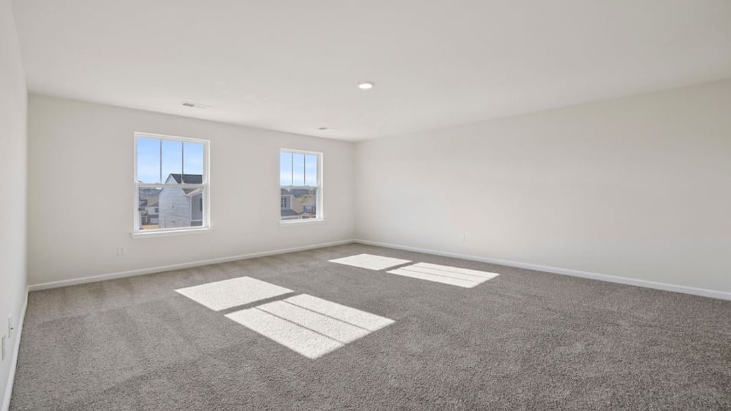 Spacious, unfurnished interior of a new home in Waverly Station, Greenwood (Image 32).