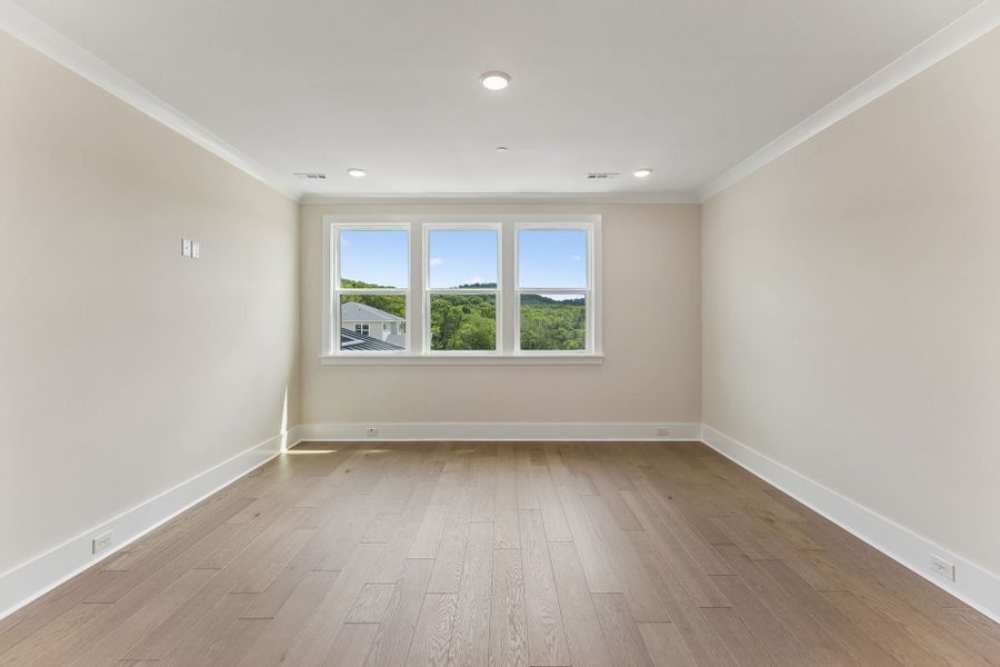 Representative unfurnished interior of a home built from the Harrington by John Wieland in Willow Ridge, Nolensville (Image 26).