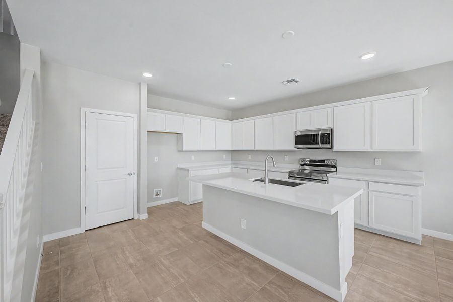 Furnished interior view inside a new home in Wildera, San Tan Valley (Image 3).