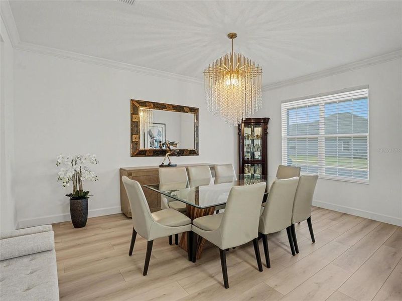 Furnished interior view inside a new home in , Oviedo (Image 48).