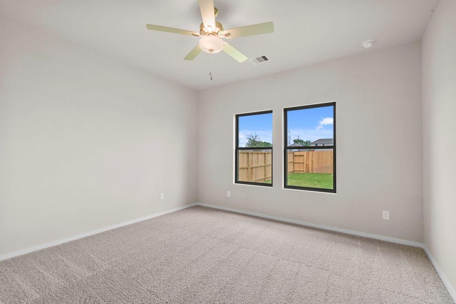 Spacious, unfurnished interior of a new home in Windrose Green, Angleton (Image 30). Spacious, unfurnished interior of a new home in Windrose Green, Angleton (Image 30).