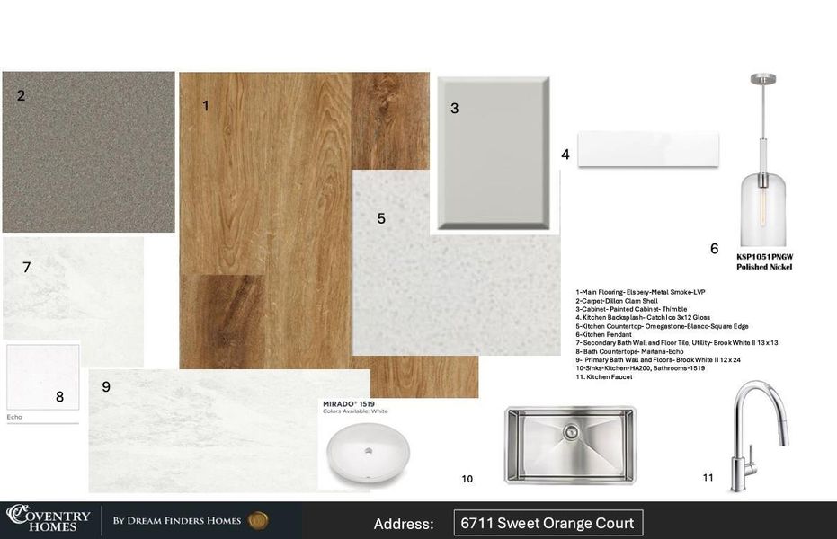 Sample of building materials used in homes in Valencia, Manvel (Image 4).