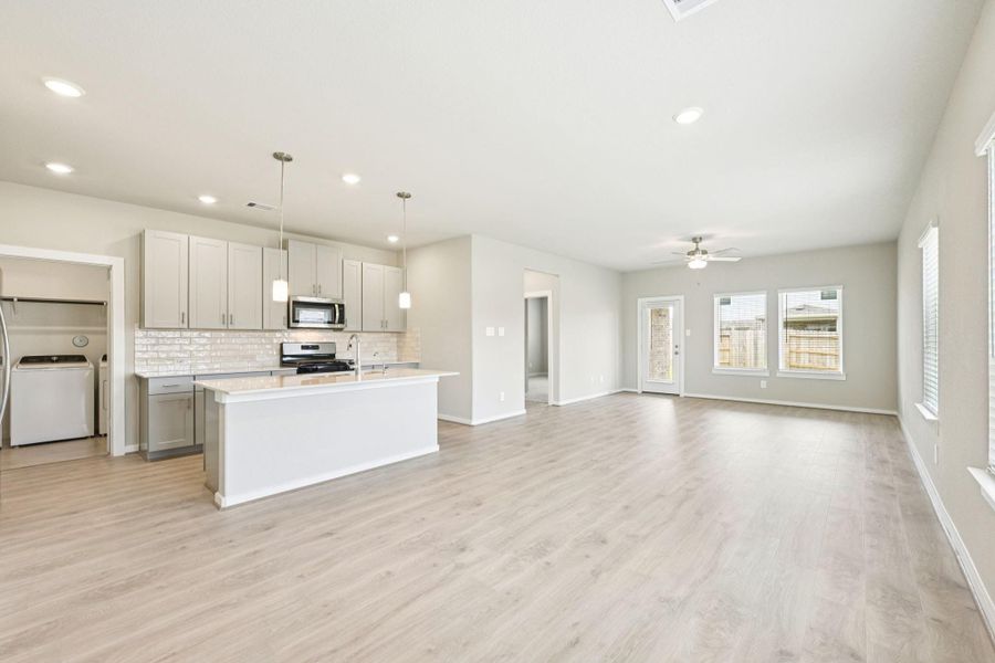 Photo is not of the actual home, but is an inspirational photo of builder’s model home and may depict options, furnishings, and/or decorator features that are not included